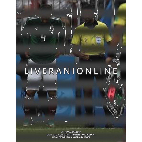 FIFA World Cup Russia 2018 Match No. 011, 2018-06-17 Germany vs Mexico Luzhniki Stadium PILKA NOZNA MISTRZOSTWA SWIATA W PILCE NOZNEJ MUNDIAL ROSJA 2018 NIEMCY - MEKSYK FOT. JOHN BOTOS PROJECT PLUS/NEWSPIX.PL --- Newspix.pl Rafael MARQUEZ (MEX) Playing in his 5th World Cup as Captain