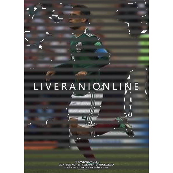 FIFA World Cup Russia 2018 Match No. 011, 2018-06-17 Germany vs Mexico Luzhniki Stadium PILKA NOZNA MISTRZOSTWA SWIATA W PILCE NOZNEJ MUNDIAL ROSJA 2018 NIEMCY - MEKSYK FOT. JOHN BOTOS PROJECT PLUS/NEWSPIX.PL --- Newspix.pl Rafael MARQUEZ (MEX) Playing in his 5th World Cup as Captain