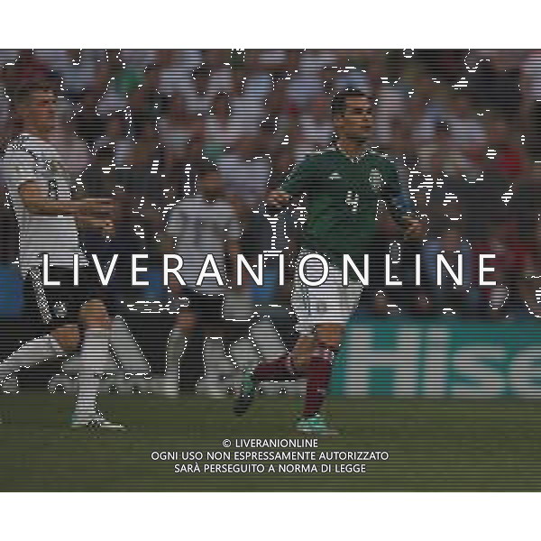 FIFA World Cup Russia 2018 Match No. 011, 2018-06-17 Germany vs Mexico Luzhniki Stadium PILKA NOZNA MISTRZOSTWA SWIATA W PILCE NOZNEJ MUNDIAL ROSJA 2018 NIEMCY - MEKSYK FOT. JOHN BOTOS PROJECT PLUS/NEWSPIX.PL --- Newspix.pl Rafael MARQUEZ (MEX) Playing in his 5th World Cup as Captain