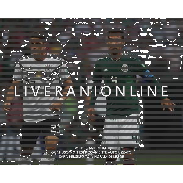 FIFA World Cup Russia 2018 Match No. 011, 2018-06-17 Germany vs Mexico Luzhniki Stadium PILKA NOZNA MISTRZOSTWA SWIATA W PILCE NOZNEJ MUNDIAL ROSJA 2018 NIEMCY - MEKSYK FOT. JOHN BOTOS PROJECT PLUS/NEWSPIX.PL --- Newspix.pl Rafael MARQUEZ (MEX) Playing in his 5th World Cup as Captain