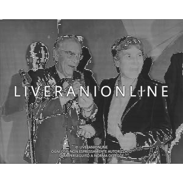 NATALIA GINZBURG, nata Levi, scrittrice e politica italiana, figura di primo piano della letteratura italiana del Novecento - RETROSPETTIVA nella foto con Mario Soldati al premio Letterario Bagutta nel 1984 ©ARCHIVIO / AGENZIA ALDO LIVERANI SAS