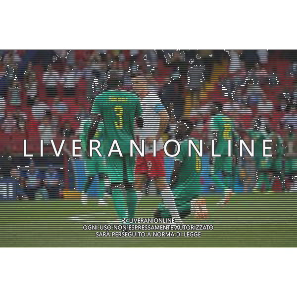 FIFA World Cup Russia 2018 Match No. 015, 2018-06-19 Poland vs Senegal Spartak Stadium PILKA NOZNA MISTRZOSTWA SWIATA W PILCE NOZNEJ MUNDIAL ROSJA 2018 POLSKA - SENEGAL FOT. JOHN BOTOS PROJECT PLUS/NEWSPIX.PL --- Newspix.pl Robert LEWANDOWSKI (POL) AG ALDO LIVERANI SAS-ONLY ITALY