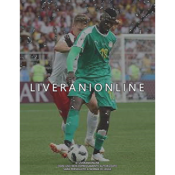 FIFA World Cup Russia 2018 Match No. 015, 2018-06-19 Poland vs Senegal Spartak Stadium PILKA NOZNA MISTRZOSTWA SWIATA W PILCE NOZNEJ MUNDIAL ROSJA 2018 POLSKA - SENEGAL FOT. JOHN BOTOS PROJECT PLUS/NEWSPIX.PL --- Newspix.pl Mbaye NIANG (SEN) AG ALDO LIVERANI SAS-ONLY ITALY