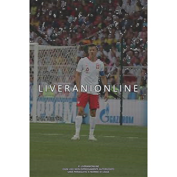 FIFA World Cup Russia 2018 Match No. 015, 2018-06-19 Poland vs Senegal Spartak Stadium PILKA NOZNA MISTRZOSTWA SWIATA W PILCE NOZNEJ MUNDIAL ROSJA 2018 POLSKA - SENEGAL FOT. JOHN BOTOS PROJECT PLUS/NEWSPIX.PL --- Newspix.pl Robert LEWANDOWSKI (POL) AG ALDO LIVERANI SAS-ONLY ITALY