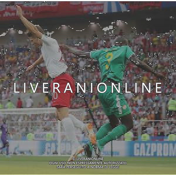 FIFA World Cup Russia 2018 Match No. 015, 2018-06-19 Poland vs Senegal Spartak Stadium PILKA NOZNA MISTRZOSTWA SWIATA W PILCE NOZNEJ MUNDIAL ROSJA 2018 POLSKA - SENEGAL FOT. JOHN BOTOS PROJECT PLUS/NEWSPIX.PL --- Newspix.pl Lukasz PISZCZEK (POL) Alfred NDIAYE AG ALDO LIVERANI SAS-ONLY ITALY