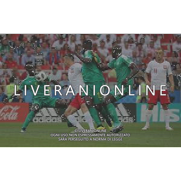 FIFA World Cup Russia 2018 Match No. 015, 2018-06-19 Poland vs Senegal Spartak Stadium PILKA NOZNA MISTRZOSTWA SWIATA W PILCE NOZNEJ MUNDIAL ROSJA 2018 POLSKA - SENEGAL FOT. JOHN BOTOS PROJECT PLUS/NEWSPIX.PL --- Newspix.pl Robert LEWANDOWSKI (POL) AG ALDO LIVERANI SAS-ONLY ITALY