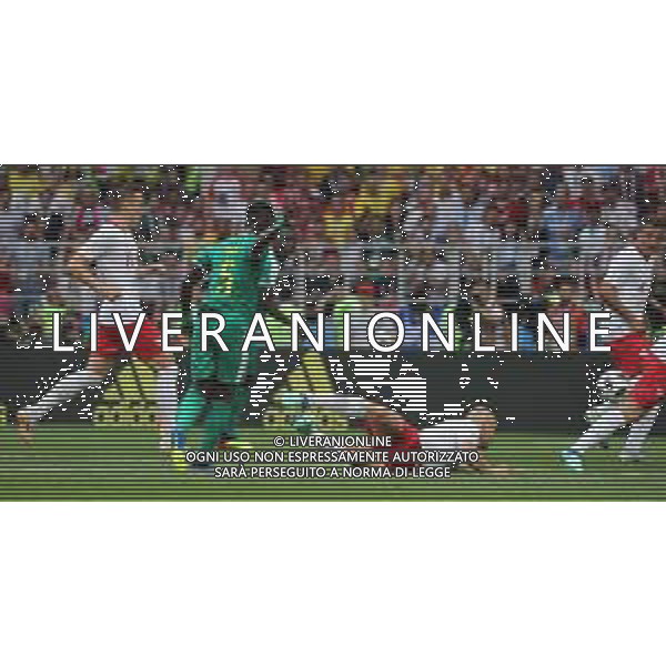 FIFA World Cup Russia 2018 Match No. 015, 2018-06-19 Poland vs Senegal Spartak Stadium PILKA NOZNA MISTRZOSTWA SWIATA W PILCE NOZNEJ MUNDIAL ROSJA 2018 POLSKA - SENEGAL FOT. JOHN BOTOS PROJECT PLUS/NEWSPIX.PL --- Newspix.pl Idrissa Gana GUEYE (SEN) Michal PAZDAN (POL) AG ALDO LIVERANI SAS-ONLY ITALY