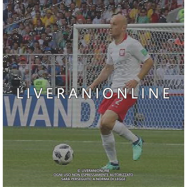 FIFA World Cup Russia 2018 Match No. 015, 2018-06-19 Poland vs Senegal Spartak Stadium PILKA NOZNA MISTRZOSTWA SWIATA W PILCE NOZNEJ MUNDIAL ROSJA 2018 POLSKA - SENEGAL FOT. JOHN BOTOS PROJECT PLUS/NEWSPIX.PL --- Newspix.pl Michal PAZDAN (POL) AG ALDO LIVERANI SAS-ONLY ITALY