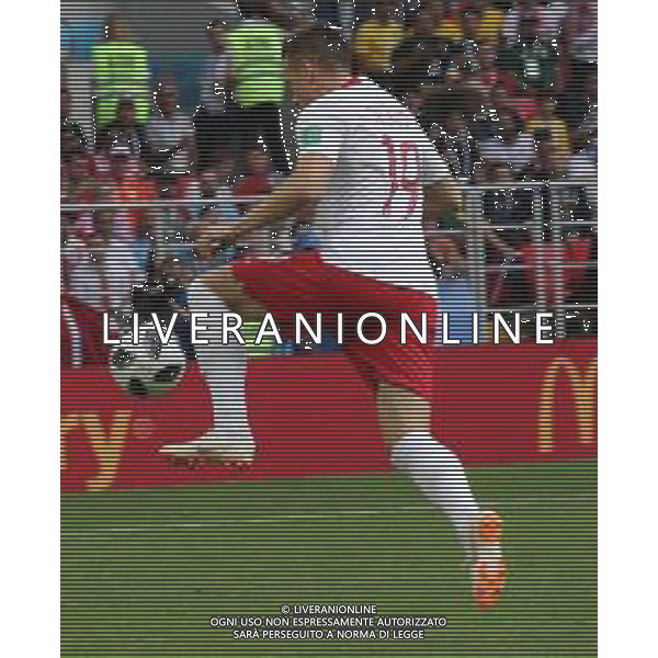 FIFA World Cup Russia 2018 Match No. 015, 2018-06-19 Poland vs Senegal Spartak Stadium PILKA NOZNA MISTRZOSTWA SWIATA W PILCE NOZNEJ MUNDIAL ROSJA 2018 POLSKA - SENEGAL FOT. JOHN BOTOS PROJECT PLUS/NEWSPIX.PL --- Newspix.pl Piotr ZIELINSKI (POL) AG ALDO LIVERANI SAS-ONLY ITALY