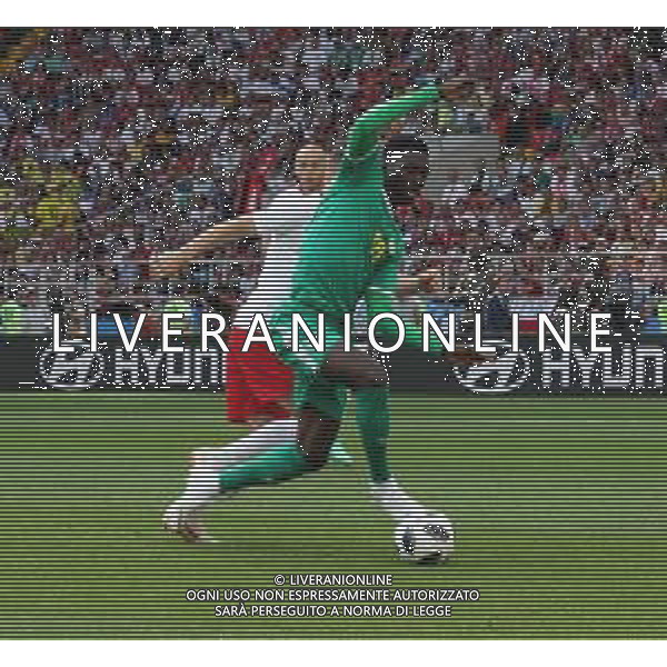FIFA World Cup Russia 2018 Match No. 015, 2018-06-19 Poland vs Senegal Spartak Stadium PILKA NOZNA MISTRZOSTWA SWIATA W PILCE NOZNEJ MUNDIAL ROSJA 2018 POLSKA - SENEGAL FOT. JOHN BOTOS PROJECT PLUS/NEWSPIX.PL --- Newspix.pl Ismaila SARR (SEN) AG ALDO LIVERANI SAS-ONLY ITALY