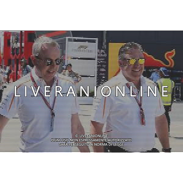 Zak Brown (USA) McLaren Executive Director (Right). 05.07.2018. Formula 1 World Championship, Rd 10, British Grand Prix, Silverstone, England, Preparation Day. / AGENZIA ALDO LIVERANI SAS - ITALY ONLY EDITORIL USE ONLY - F1 GP Gran Bretagna Preparation Day 05.07.2018