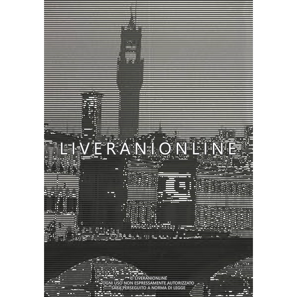 1984 FIRENZE NELLA FOTO PANORAMICA DELLA CITTA\' AG ALDO LIVERANI SAS