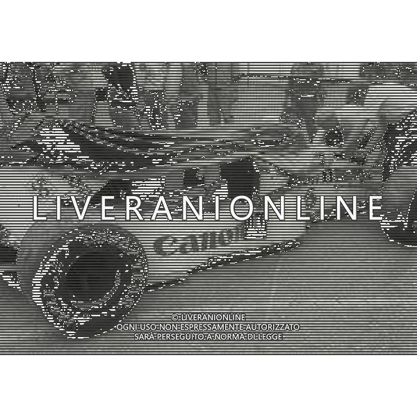 1987 IMOLA -GP F1 IMOLA NELLA FOTO NELSON PIQUET AG ALDO LIVERANI SAS