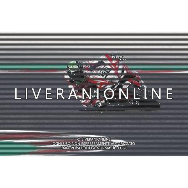 FIM World Superbike Championship Pirelli Riviera di Rimini Round Misano World Circuit Marco Simoncelli Free Practice 1 06/07/2018 nella foto: Eugene Laverty (Aprilia RSV RF) ©Claudio Zamagni/Agenzia Aldo Liverani Eugene Laverty (Aprilia RSV RF) during free pactice 1 FIM World Superbike Championship Pirelli Riviera di Rimini Round at Misano World Circuit Marco Simoncelli 06 July 2018 Photo Credit: Claudio Zamagni/Aldo Liverani Photo Agency
