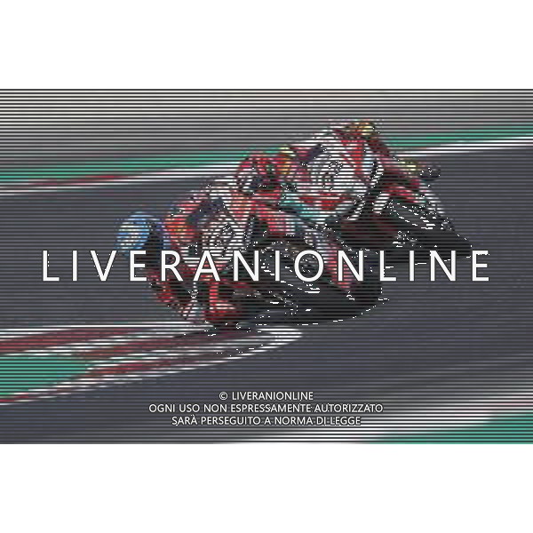 FIM World Superbike Championship Pirelli Riviera di Rimini Round Misano World Circuit Marco Simoncelli Free Practice 1 06/07/2018 nella foto: Marco Melandri (Ducati Panigale R) Lorenzo Savadori (Aprilia RSV RF) ©Claudio Zamagni/Agenzia Aldo Liverani Marco Melandri (Ducati Panigale R) Lorenzo Savadori (Aprilia RSV RF) during free pactice 1 FIM World Superbike Championship Pirelli Riviera di Rimini Round at Misano World Circuit Marco Simoncelli 06 July 2018 Photo Credit: Claudio Zamagni/Aldo Liverani Photo Agency