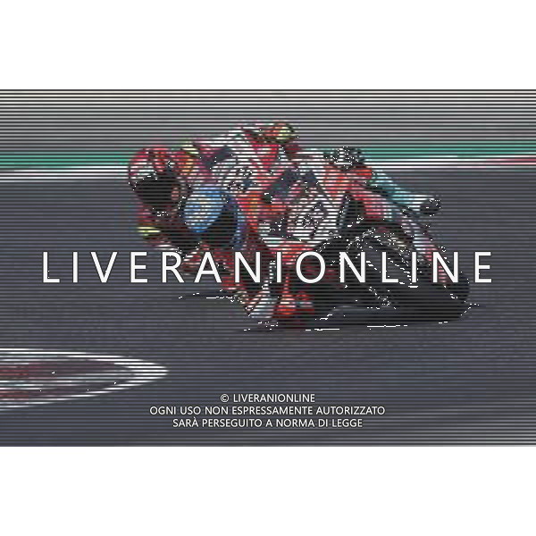 FIM World Superbike Championship Pirelli Riviera di Rimini Round Misano World Circuit Marco Simoncelli Free Practice 1 06/07/2018 nella foto: Marco Melandri (Ducati Panigale R) Lorenzo Savadori (Aprilia RSV RF) ©Claudio Zamagni/Agenzia Aldo Liverani Marco Melandri (Ducati Panigale R) Lorenzo Savadori (Aprilia RSV RF) during free pactice 1 FIM World Superbike Championship Pirelli Riviera di Rimini Round at Misano World Circuit Marco Simoncelli 06 July 2018 Photo Credit: Claudio Zamagni/Aldo Liverani Photo Agency