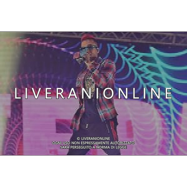 Legnano - Sfera Ebbasta in concerto sul palco del Rugby Sound foto Roberto Garavaglia / AGENZIA ALDO LIVERANI SAS