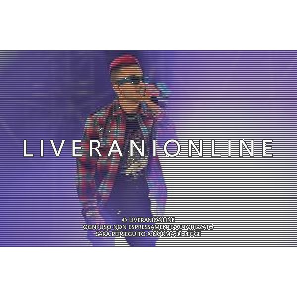 Legnano - Sfera Ebbasta in concerto sul palco del Rugby Sound foto Roberto Garavaglia / AGENZIA ALDO LIVERANI SAS
