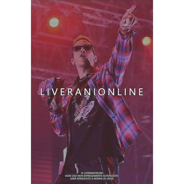 Legnano - Sfera Ebbasta in concerto sul palco del Rugby Sound foto Roberto Garavaglia / AGENZIA ALDO LIVERANI SAS