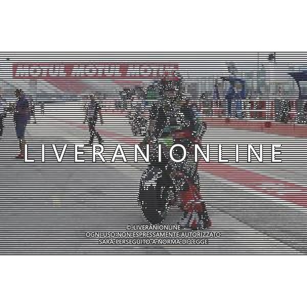 FIM World Superbike Championship Pirelli Riviera di Rimini Round Misano World Circuit Marco Simoncelli prove libere 2 06/07/2018 nella foto: Jonathan Rea (Kawasaki ZX-10RR) ©Claudio Zamagni/Agenzia Aldo Liverani Jonathan Rea (Kawasaki ZX-10RR) during free pactice FIM World Superbike Championship Pirelli Riviera di Rimini Round at Misano World Circuit Marco Simoncelli 06 July 2018 Photo Credit: Claudio Zamagni/Aldo Liverani Photo Agency