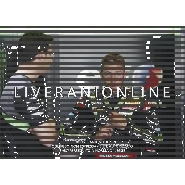 FIM World Superbike Championship Pirelli Riviera di Rimini Round Misano World Circuit Marco Simoncelli prove libere 2 06/07/2018 nella foto: Jonathan Rea (Kawasaki ZX-10RR) ©Claudio Zamagni/Agenzia Aldo Liverani Jonathan Rea (Kawasaki ZX-10RR) during free pactice FIM World Superbike Championship Pirelli Riviera di Rimini Round at Misano World Circuit Marco Simoncelli 06 July 2018 Photo Credit: Claudio Zamagni/Aldo Liverani Photo Agency