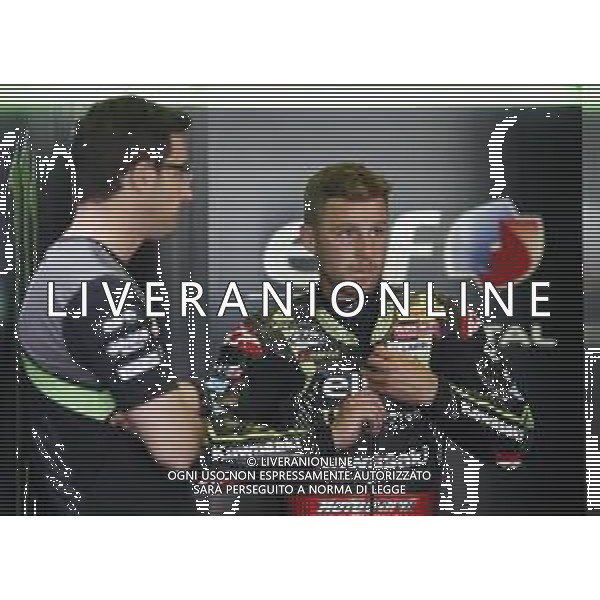 FIM World Superbike Championship Pirelli Riviera di Rimini Round Misano World Circuit Marco Simoncelli prove libere 2 06/07/2018 nella foto: Jonathan Rea (Kawasaki ZX-10RR) ©Claudio Zamagni/Agenzia Aldo Liverani Jonathan Rea (Kawasaki ZX-10RR) during free pactice FIM World Superbike Championship Pirelli Riviera di Rimini Round at Misano World Circuit Marco Simoncelli 06 July 2018 Photo Credit: Claudio Zamagni/Aldo Liverani Photo Agency