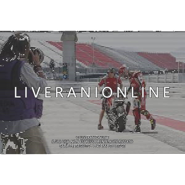 FIM World Superbike Championship Pirelli Riviera di Rimini Round Misano World Circuit Marco Simoncelli prove libere 2 06/07/2018 nella foto: Lorenzo Savadori (Aprilia RSV RF) ©Claudio Zamagni/Agenzia Aldo Liverani Lorenzo Savadori (Aprilia RSV RF) during free pactice FIM World Superbike Championship Pirelli Riviera di Rimini Round at Misano World Circuit Marco Simoncelli 06 July 2018 Photo Credit: Claudio Zamagni/Aldo Liverani Photo Agency