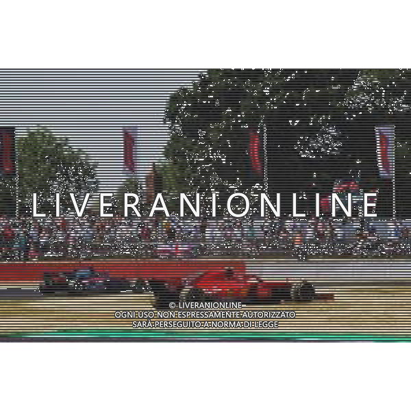 Kimi Raikkonen (FIN) Ferrari SF71H off the circuit. 06.07.2018. Formula 1 World Championship, Rd 10, British Grand Prix, Silverstone, England, Practice Day. / AGENZIA ALDO LIVERANI SAS - ITALY ONLY EDITORIAL USE ONLY - F1 GP Gran Bretagna INGHILTERRA PROVE LIBERE 06.07.2018