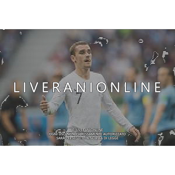 06.07.2018 NIZNY NOWOGROD, NIZHNY NOVGOROD PILKA NOZNA (FOOTBALL) MISTRZOSTWA SWIATA ROSJA 2018 FIFA WORLD CUP RUSSIA 2018 1/4 FINAL CWIERCFINAL URUGWAJ - FRANCJA (URUGUAY-FRANCE) NZ ANTOINE GRIEZMANN FOTO LUKASZ SKWIOT/CYFRASPORT / NEWSPIX.PL --- Newspix.pl AG ALDO LIVERANI SAS-ONLY ITALY