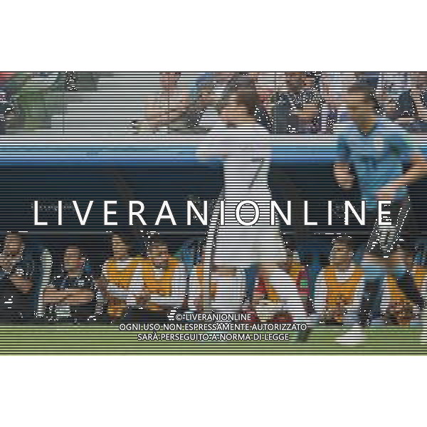 06.07.2018 NIZNY NOWOGROD, NIZHNY NOVGOROD PILKA NOZNA (FOOTBALL) MISTRZOSTWA SWIATA ROSJA 2018 FIFA WORLD CUP RUSSIA 2018 1/4 FINAL CWIERCFINAL URUGWAJ - FRANCJA (URUGUAY-FRANCE) NZ EDINSON CAVANI ANTOINE GRIEZMANN FOTO LUKASZ SKWIOT/CYFRASPORT / NEWSPIX.PL --- Newspix.pl AG ALDO LIVERANI SAS-ONLY ITALY