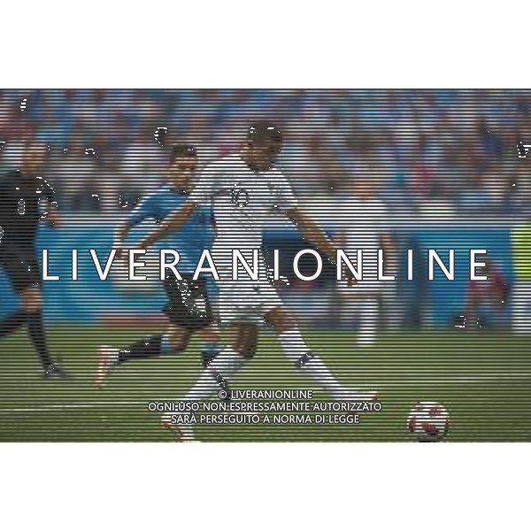 06.07.2018 NIZNY NOWOGROD, NIZHNY NOVGOROD PILKA NOZNA (FOOTBALL) MISTRZOSTWA SWIATA ROSJA 2018 FIFA WORLD CUP RUSSIA 2018 1/4 FINAL CWIERCFINAL URUGWAJ - FRANCJA (URUGUAY-FRANCE) NZ KYLIAN MBAPPE FOTO LUKASZ SKWIOT/CYFRASPORT / NEWSPIX.PL --- Newspix.pl AG ALDO LIVERANI SAS-ONLY ITALY