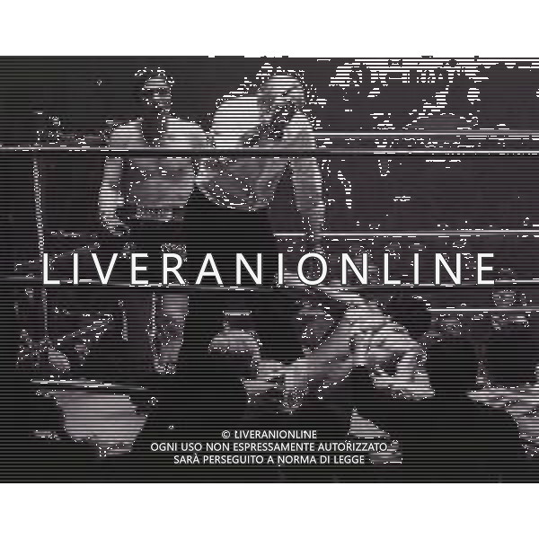 RETROSPETTIVA ARCARI BRUNO PUGILE NELLA FOTO ARCARI BRUNO AG ALDO LIVERANI SAS