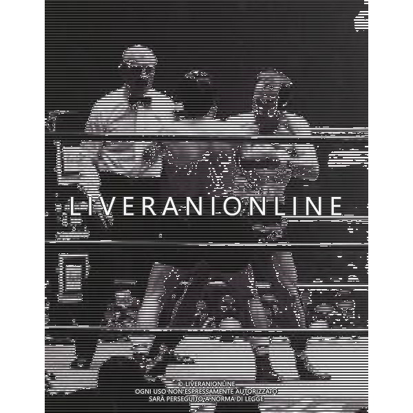 RETROSPETTIVA ARCARI BRUNO PUGILE NELLA FOTO ARCARI BRUNO AG ALDO LIVERANI SAS