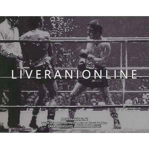 RETROSPETTIVA ARCARI BRUNO PUGILE NELLA FOTO ARCARI BRUNO AG ALDO LIVERANI SAS