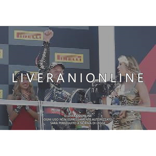 FIM World Superbike Championship Pirelli Riviera di Rimini Round Misano World Circuit Marco Simoncelli Gara 1 07/07/2018 nella foto: Jonathan Rea (Kawasaki ZX-10RR) ©Claudio Zamagni/Agenzia Aldo Liverani Jonathan Rea (Kawasaki ZX-10RR) during Race 1 FIM World Superbike Championship Pirelli Riviera di Rimini Round at Misano World Circuit Marco Simoncelli 07 July 2018 Photo Credit: Claudio Zamagni/Aldo Liverani Photo Agency