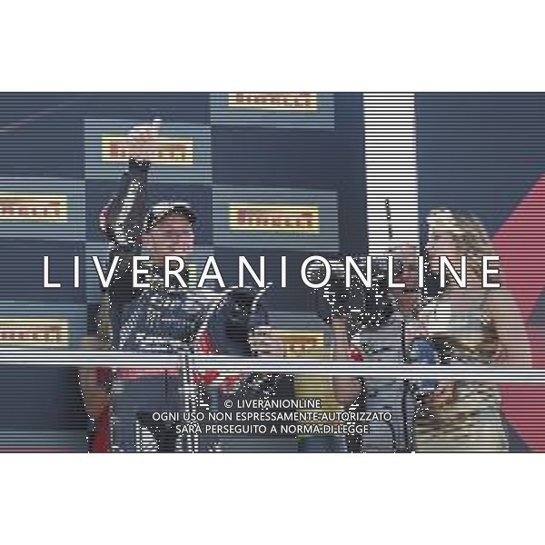 FIM World Superbike Championship Pirelli Riviera di Rimini Round Misano World Circuit Marco Simoncelli Gara 1 07/07/2018 nella foto: Jonathan Rea (Kawasaki ZX-10RR) ©Claudio Zamagni/Agenzia Aldo Liverani Jonathan Rea (Kawasaki ZX-10RR) during Race 1 FIM World Superbike Championship Pirelli Riviera di Rimini Round at Misano World Circuit Marco Simoncelli 07 July 2018 Photo Credit: Claudio Zamagni/Aldo Liverani Photo Agency