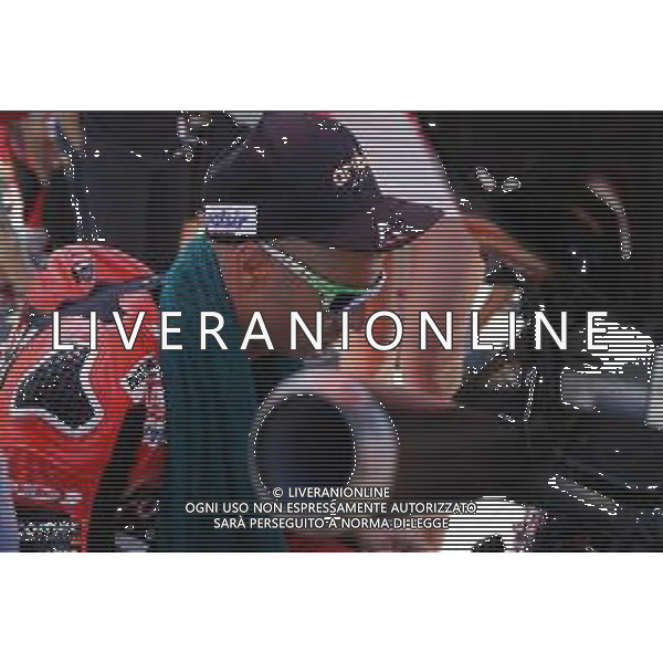 FIM World Superbike Championship Pirelli Riviera di Rimini Round Misano World Circuit Marco Simoncelli Gara 1 07/07/2018 nella foto: Marco Melandri (Ducati Panigale R) ©Claudio Zamagni/Agenzia Aldo Liverani Marco Melandri (Ducati Panigale R) during Race 1 FIM World Superbike Championship Pirelli Riviera di Rimini Round at Misano World Circuit Marco Simoncelli 07 July 2018 Photo Credit: Claudio Zamagni/Aldo Liverani Photo Agency