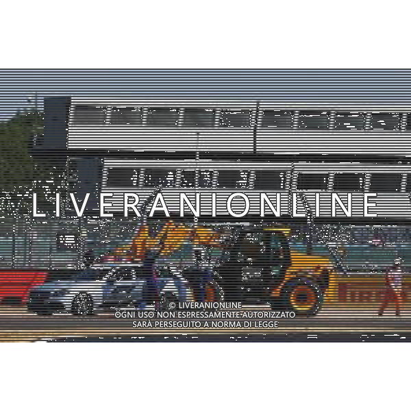 Brendon Hartley (NZL) Scuderia Toro Rosso crashed in the third practice session. / AGENZIA ALDO LIVERANI SAS - ITALY ONLY EDITORIAL USE ONLY - F1 GP INGHILTERRA GRAN BRETAGNA PROVE UFFICIALI QUALIFICHE 07.07.2018