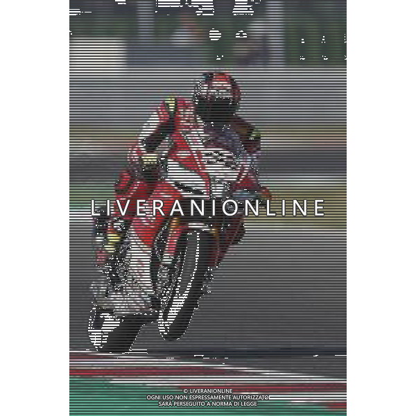 FIM World Superbike Championship Pirelli Riviera di Rimini Round Misano World Circuit Marco Simoncelli prove libere 4 07/07/2018 nella foto: Lorenzo Savadori (Aprilia RSV RF) ©Claudio Zamagni/Agenzia Aldo Liverani Lorenzo Savadori (Aprilia RSV RF) during free practice 4 FIM World Superbike Championship Pirelli Riviera di Rimini Round at Misano World Circuit Marco Simoncelli 07 July 2018 Photo Credit: Claudio Zamagni/Aldo Liverani Photo Agency