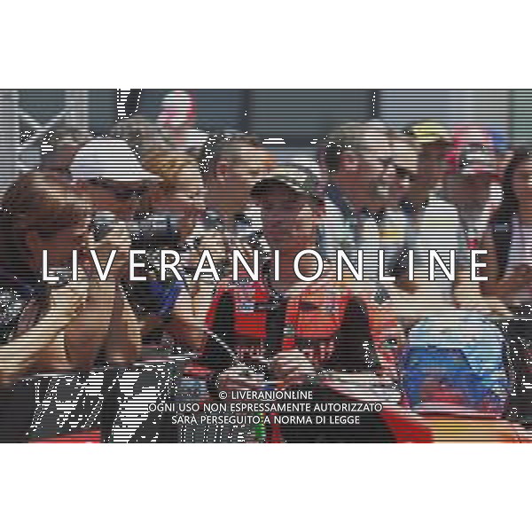 FIM World Superbike Championship Pirelli Riviera di Rimini Round Misano World Circuit Marco Simoncelli Gara 2 08/07/2018 nella foto: Marco Melandri (Ducati Panigale R) ©Claudio Zamagni/Agenzia Aldo Liverani Marco Melandri (Ducati Panigale R) after Race 2 FIM World Superbike Championship Pirelli Riviera di Rimini Round at Misano World Circuit Marco Simoncelli 08 July 2018 Photo Credit: Claudio Zamagni/Aldo Liverani Photo Agency