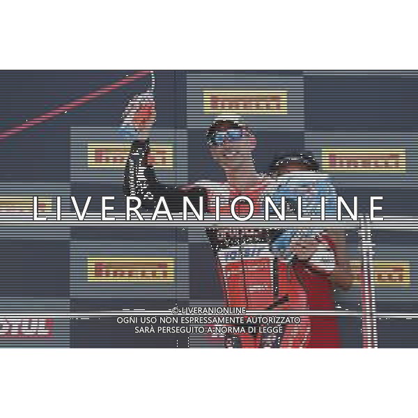 FIM World Superbike Championship Pirelli Riviera di Rimini Round Misano World Circuit Marco Simoncelli Gara 2 08/07/2018 nella foto: Marco Melandri (Ducati Panigale R) ©Claudio Zamagni/Agenzia Aldo Liverani Marco Melandri (Ducati Panigale R) after Race 2 FIM World Superbike Championship Pirelli Riviera di Rimini Round at Misano World Circuit Marco Simoncelli 08 July 2018 Photo Credit: Claudio Zamagni/Aldo Liverani Photo Agency