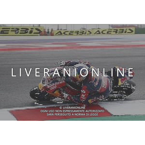 FIM World Superbike Championship Pirelli Riviera di Rimini Round Misano World Circuit Marco Simoncelli Warm up 08/07/2018 nella foto: Jake Gagne (Honda CBR 1000RR) ©Claudio Zamagni/Agenzia Aldo Liverani Jake Gagne (Honda CBR 1000RR) during Warm up FIM World Superbike Championship Pirelli Riviera di Rimini Round at Misano World Circuit Marco Simoncelli 08 July 2018 Photo Credit: Claudio Zamagni/Aldo Liverani Photo Agency