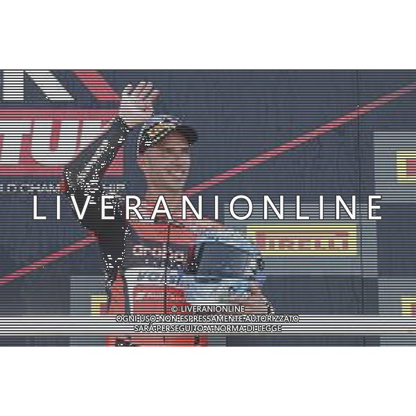 FIM World Superbike Championship Pirelli Riviera di Rimini Round Misano World Circuit Marco Simoncelli Gara 2 08/07/2018 nella foto: Marco Melandri (Ducati Panigale R) ©Claudio Zamagni/Agenzia Aldo Liverani Marco Melandri (Ducati Panigale R) after Race 2 FIM World Superbike Championship Pirelli Riviera di Rimini Round at Misano World Circuit Marco Simoncelli 08 July 2018 Photo Credit: Claudio Zamagni/Aldo Liverani Photo Agency