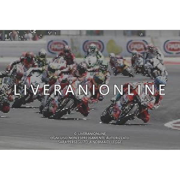 FIM World Superbike Championship Pirelli Riviera di Rimini Round Misano World Circuit Marco Simoncelli Gara 2 08/07/2018 nella foto: Marco Melandri (Ducati Panigale R) ©Claudio Zamagni/Agenzia Aldo Liverani Marco Melandri (Ducati Panigale R) during Race 2 FIM World Superbike Championship Pirelli Riviera di Rimini Round at Misano World Circuit Marco Simoncelli 08 July 2018 Photo Credit: Claudio Zamagni/Aldo Liverani Photo Agency