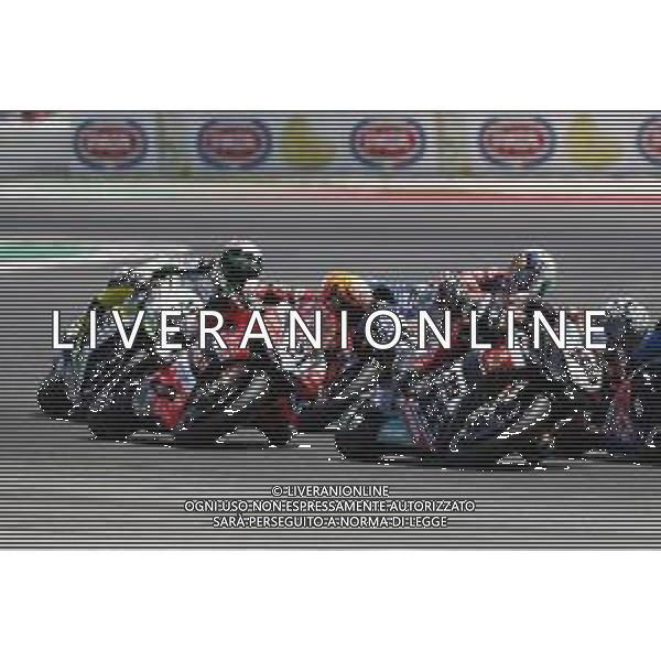 FIM World Superbike Championship Pirelli Riviera di Rimini Round Misano World Circuit Marco Simoncelli Gara 2 08/07/2018 nella foto: Michael Ruben Rinaldi (Ducati Panigale R) ©Claudio Zamagni/Agenzia Aldo Liverani Michael Ruben Rinaldi (Ducati Panigale R) during Race 2 FIM World Superbike Championship Pirelli Riviera di Rimini Round at Misano World Circuit Marco Simoncelli 08 July 2018 Photo Credit: Claudio Zamagni/Aldo Liverani Photo Agency