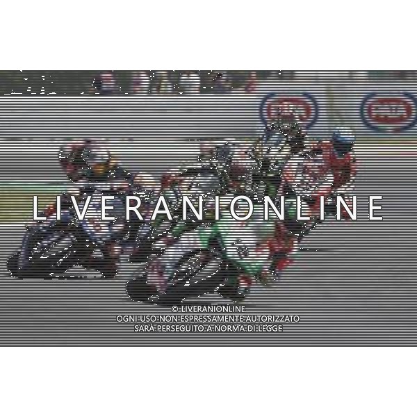 FIM World Superbike Championship Pirelli Riviera di Rimini Round Misano World Circuit Marco Simoncelli Gara 2 08/07/2018 nella foto: Marco Melandri (Ducati Panigale R) ©Claudio Zamagni/Agenzia Aldo Liverani Marco Melandri (Ducati Panigale R) during Race 2 FIM World Superbike Championship Pirelli Riviera di Rimini Round at Misano World Circuit Marco Simoncelli 08 July 2018 Photo Credit: Claudio Zamagni/Aldo Liverani Photo Agency