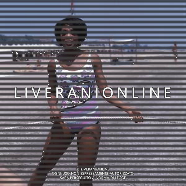 RETROSPETTIVA LOLA FALANA -Lola Falana, pseudonimo di Loletha Elaine Falana, è una conduttrice televisiva, showgirl, attrice, cantante NELLA FOTO LOLA FALANA AG ALDO LIVERANI SAS