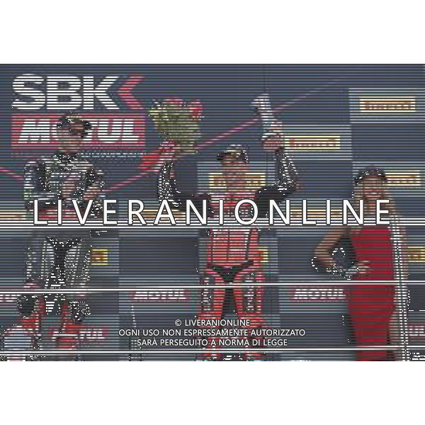 FIM World Superbike Championship Pirelli Riviera di Rimini Round Misano World Circuit Marco Simoncelli Gara 2 08/07/2018 nella foto: Marco Melandri (Ducati Panigale R) ©Claudio Zamagni/Agenzia Aldo Liverani Marco Melandri (Ducati Panigale R) after Race 2 FIM World Superbike Championship Pirelli Riviera di Rimini Round at Misano World Circuit Marco Simoncelli 08 July 2018 Photo Credit: Claudio Zamagni/Aldo Liverani Photo Agency