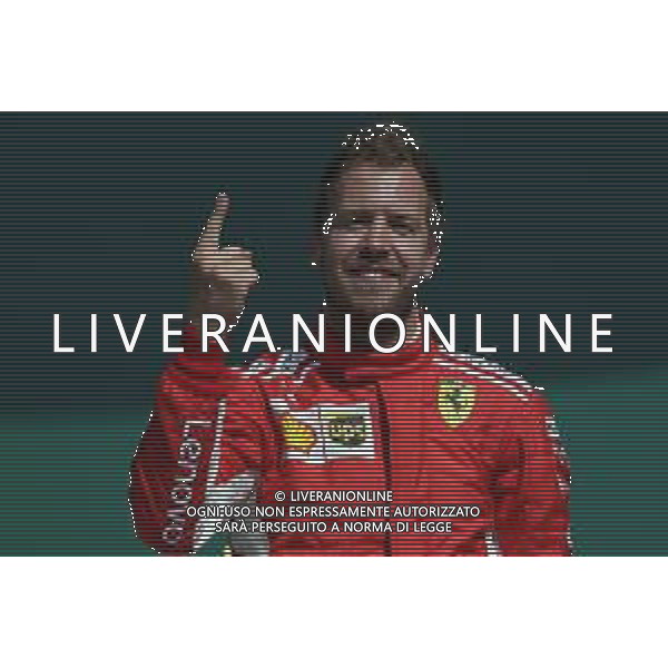 1st place Sebastian Vettel (GER) Ferrari SF71H. 08.07.2018. Formula 1 World Championship, Rd 10, British Grand Prix, Silverstone, England, Race Day. / AGENZIA ALDO LIVERANI SAS - ITALY ONLY EDITORIAL USE ONLY - F1 Gp Inghilterra Gran Bretagna Gara 08-07-2018