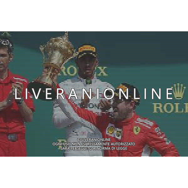 1st place Sebastian Vettel (GER) Ferrari SF71H. 08.07.2018. Formula 1 World Championship, Rd 10, British Grand Prix, Silverstone, England, Race Day. / AGENZIA ALDO LIVERANI SAS - ITALY ONLY EDITORIAL USE ONLY - F1 Gp Inghilterra Gran Bretagna Gara 08-07-2018